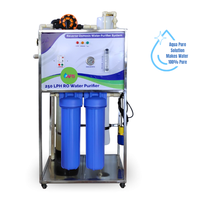 Hitech Industrial RO Water Purifier Plant 250 LPH